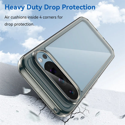 Fashion Transparent Acrylic Case For Google Pixel 9 8 7 Pro 8 10A Colorful Hard Clear Shockproof Thin Cover For Pixel 10 Pro XL