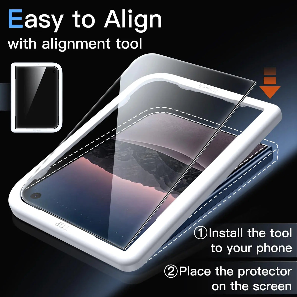 Screen Protector For iPhone Duo Tempered Glass Film Easy Installation High Clarity Anti Scratch Film
