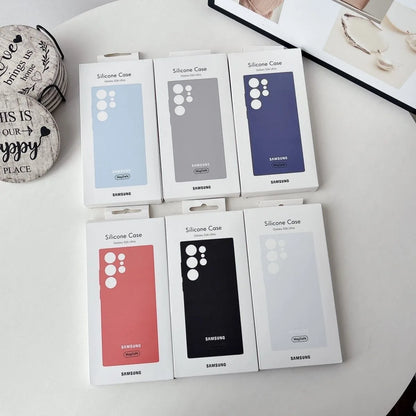 Original For Samsung Galaxy Official Silicone Case For S26 S26Ultra S26+Plus Protection Case With Magsafe Wireless Charging
