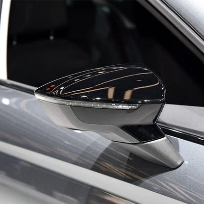 Black For Seat Leon 5F MK3 ST Cupra 2013-2020 Ibiza MK5 Arona 2017-2018 Car Side Rearview Mirror Cover Accessories