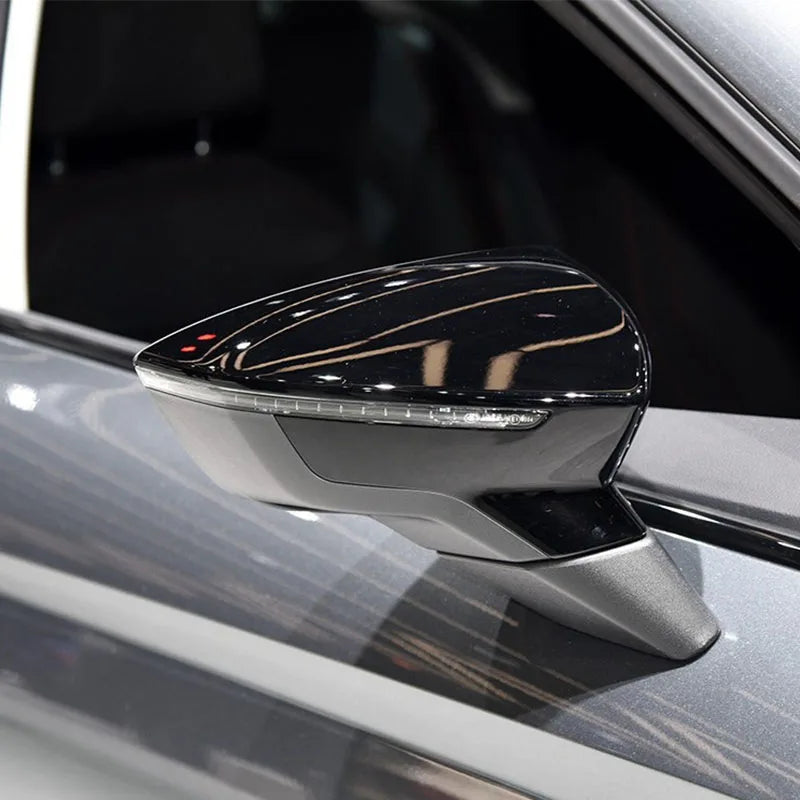 Black For Seat Leon 5F MK3 ST Cupra 2013-2020 Ibiza MK5 Arona 2017-2018 Car Side Rearview Mirror Cover Accessories