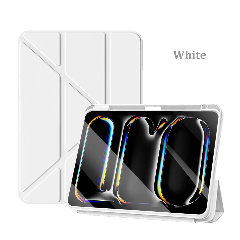 Case For iPad Air 11th M4 M3 M2 5 4 2026 Pro 11 13 M5 12.9 Cases For Ipad A16 10 9 10th 9th Generation 8 7 2025 Protective Cover