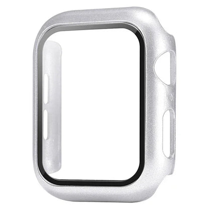 Glass+Cover For Apple Watch case 10 9 8 7 6 SE 5 iWatch Accessorie Screen Protector iWatch series 46mm 44mm 40mm 41 45mm 38 42mm