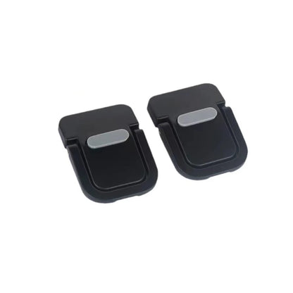 2Pcs Mini Foldable Laptop Stand Self-Adhesive Portable Keyboard Riser with 2 Adjustable Angles for MacBook Notebook Cooling