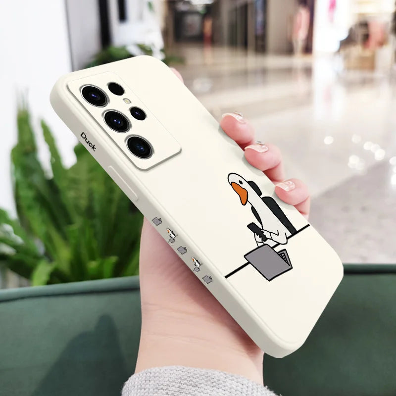 Work Hard Phone Case For Samsung Galaxy S25 S24 S23 S22 S21 S20 S10 S10E Ultra Plus FE Note 20 Ultra Plus Cover