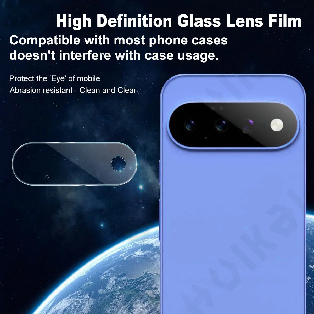 5 Pcs Camera Lens Protector Glass for Google Pixel 11 10 9 10A Pro XL 5G 2026Full Cover Metal Rear Camera Protector Lens Cover