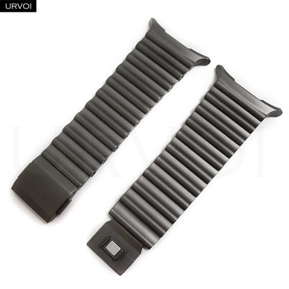 URVOI Ocean Strap For Galaxy Watch Ultra 2 1 2025 47mm 316L Stainless Steel Band Magnetic Clasp DLC Coating Quick Fit Watchband