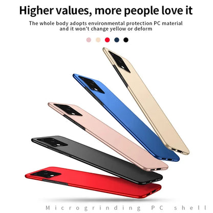 Ultra Thin Frosted Case For Samsung Galaxy S24 S23 S22 S21 S20 Ultra Plus FE Hard Plastic Back Cover A35 A55 A25 A15 A14 A34 5G