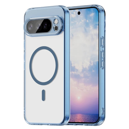 For Google Pixel 9 10 Pro XL 9 10 Pro Magnetic Case Transparent Hard PC Anti-Fingerprint Cover for Pixel 9 10