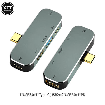Type C to USB TypeC to 3.5MM Jack USBC PD Type-C to HDMI-compatible Adapter Converter Hub Splitter Docking Station for MacBook