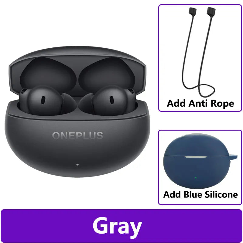 2025 Official Oneplus Buds 4 TWS Wireless Bluetooth Earphone LHDC5.0 55dB Active Noise Canceling 45h Battery Life For Oneplus 13