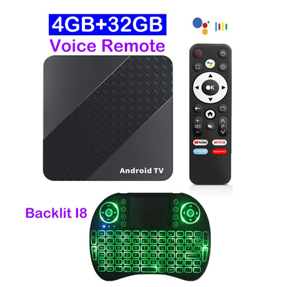TV Box X10 Smart Android 16 TV Box RK3518 Dual Wifi 5G Wifi6 Google Assistant Netflix 8K 32GB 64GB 128GB 256GB Fast Set Top Box