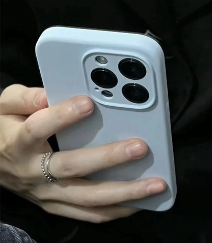 Camera lens Liquid Silicone Phone Case For iPhone 16  15 11 14 13 Pro Max Cases For iPhone 12 11 Pro 15 14 Plus Protection Cover