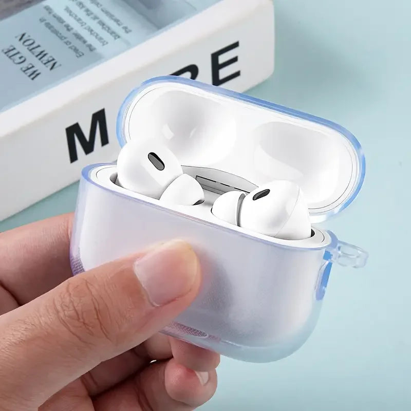 Transparent Earphone Case For Airpods Pro 3 2025 Soft Clear TPU Cover For Airpods 4 2024 Shockproof Case For Airpods 1 2 3 2021