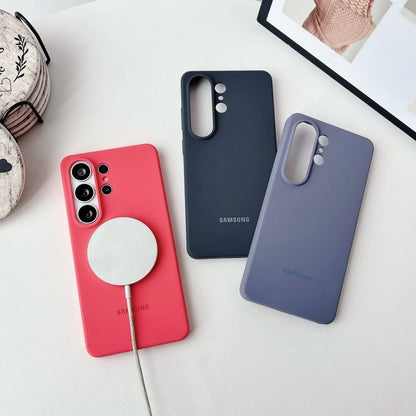 Original For Samsung Galaxy Official Silicone Case For S26 S26Ultra S26+Plus Protection Case With Magsafe Wireless Charging