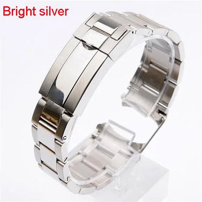 20mm 21mm 904L Stainless Steel Watch Band for Rolex SUBMARINER DAYTONA SUP GMT Men's Oyster Watch Bracelet Metal Strap