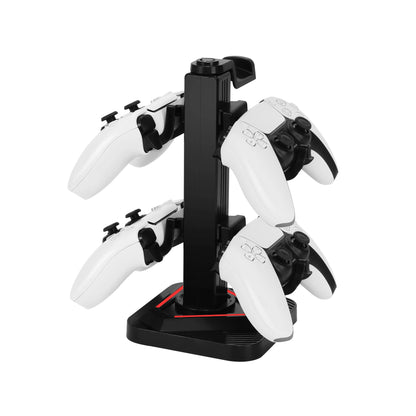 Colorful Game Controller Stand for PS5 PS4 PS3 Xbox Switch Universal Gaming Accessory Organizer Holder with Handle Hook