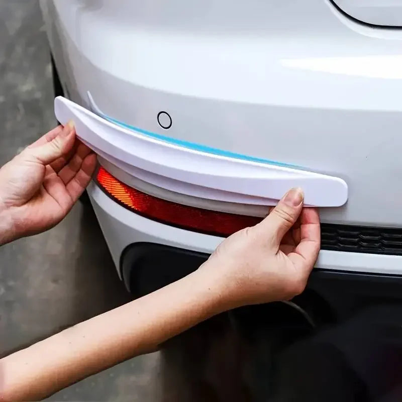 2-6PCS Anti Collision Car Bumper Guard Strip Car Sticker Door Edge Guards Trim Molding Protection Strip Scratch Protector