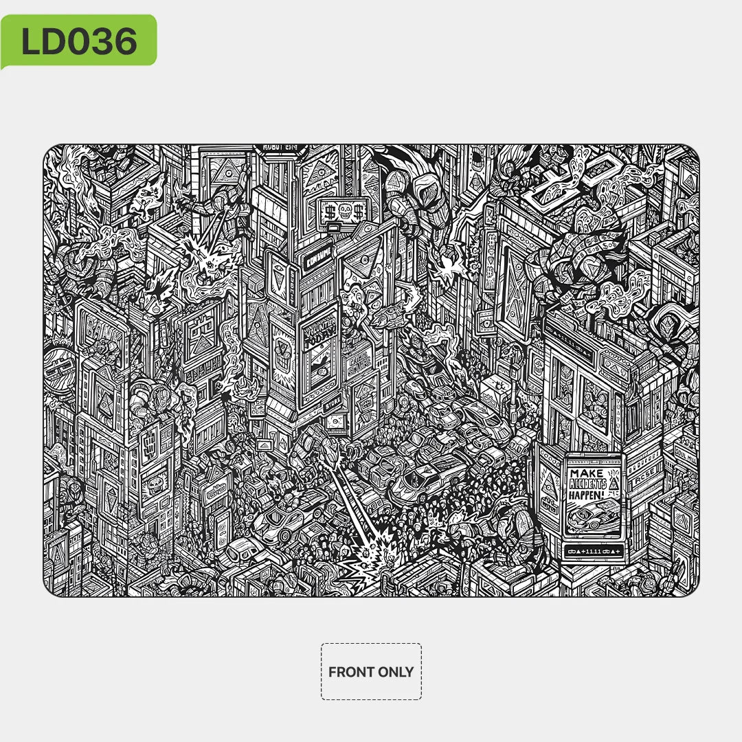 OscarSkin Wrap Vinyl Decal for MacBook Pro & Air 13/14/15/16 (M1 M2 M3 M4)  Protective Sticker