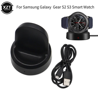 Wireless Fast Charger For Samsung Gear S3 Frontier S2 Watch Charging Dock For Samsung Galaxy Watch 46mm/42mm
