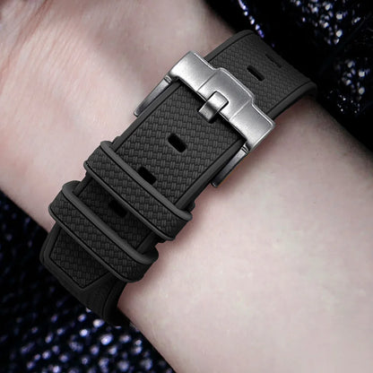 Silicone Strap for MoonSwatch Watch 20mm Rubber Replacement Band for Omega X Swatch Speedmaster Watch Bands