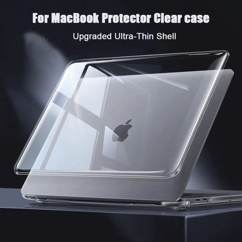 2026 Laptop Case For Apple Macbook Air 13.6 15 Shell Mac M5 M1 M2 M3 M4 Chip Pro Neo 13 14 16 A2338 Air 13 A2337 Crystal Cover