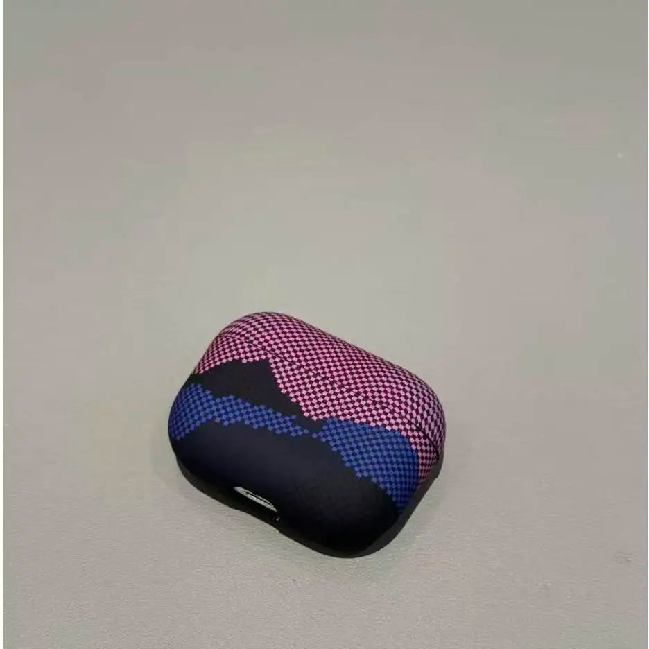 Carbon Fibre Pattern Earphone Case Cover for AirPods 1 2 3 4 Pro 2 Pro 3 Wireless Bluetooth Headset Protective Cover