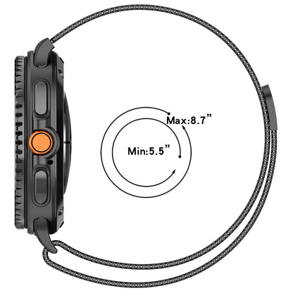 Metal Milanese Loop Band For Samsung Galaxy Watch Ultra 2 Strap 47mm Bracelet Correa Galaxy Watch 9 8 8 Classic 44mm 40mm 46mm