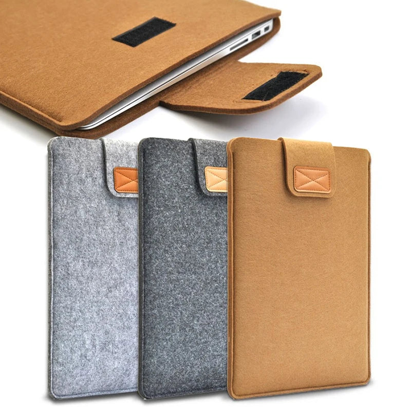 Waterproof Laptop Bag Tablet 11 13 15 Inch Case For Lenovo MacBook Air iPad Pro Notebook Computer Case Felt Sleeve Slim Tablet