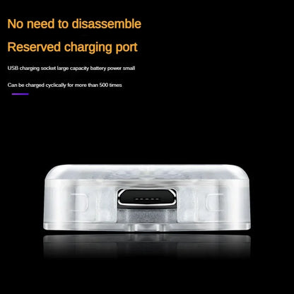 Car Mounted LED Magnetic Touch Lights, Wireless Interior Lights, Door Lights, Roof Mounted Lights Reading Lights USB Charging 5V