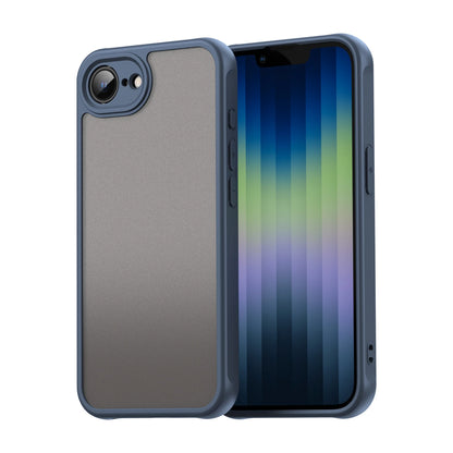 Suitable for iPhone 17e 16e camera full-inclusive protective case fashion translucent hard back soft edge phone case