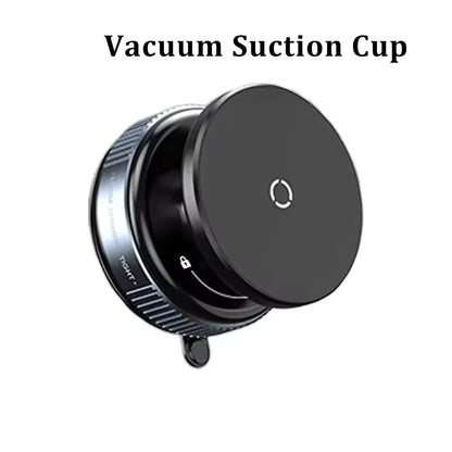 Vacuum Magnet Bracket Upgraded Version Multi-angles Adjustment Strong Magnetic Suck Design Foldable Car Navigation Phone Holder