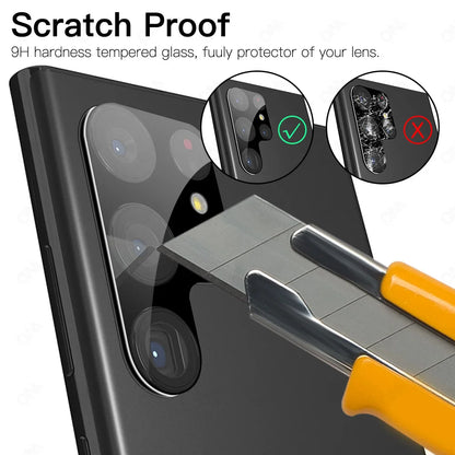 Camera Lens Protector for Samsung Galaxy S26 S25 S24 S23 S22 S21 Ultra Plus FE Back Camera Tempered Glass Protection Accessories