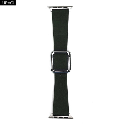 URVOI Finewoven Band for Apple Watch ultra 2 Series 10 9 8 7 6 Modern design buckle strap for iWatch magnetic closure wristband
