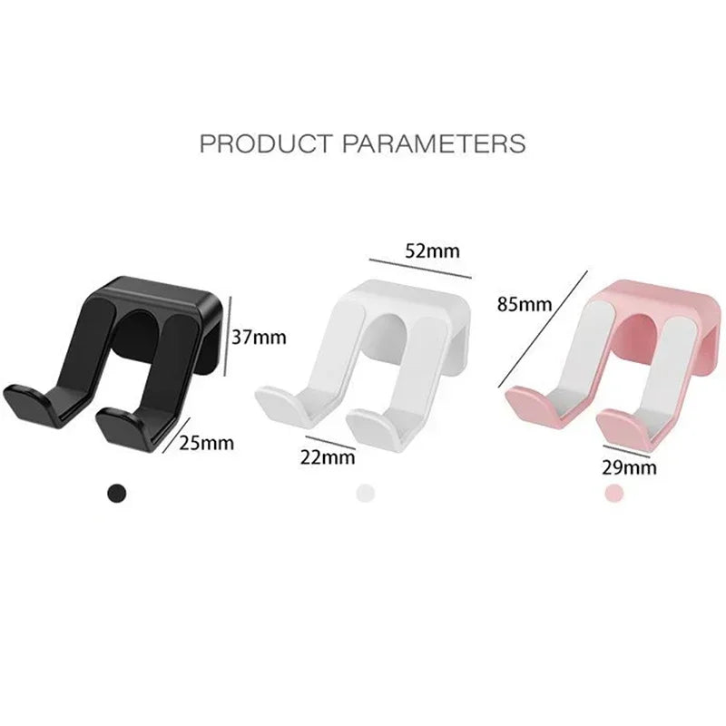 Multi Functional Wall Mount Headphones Controllers Holder Stand No Punch Easy Install Compact for Nintendo Switch Sony Xbox