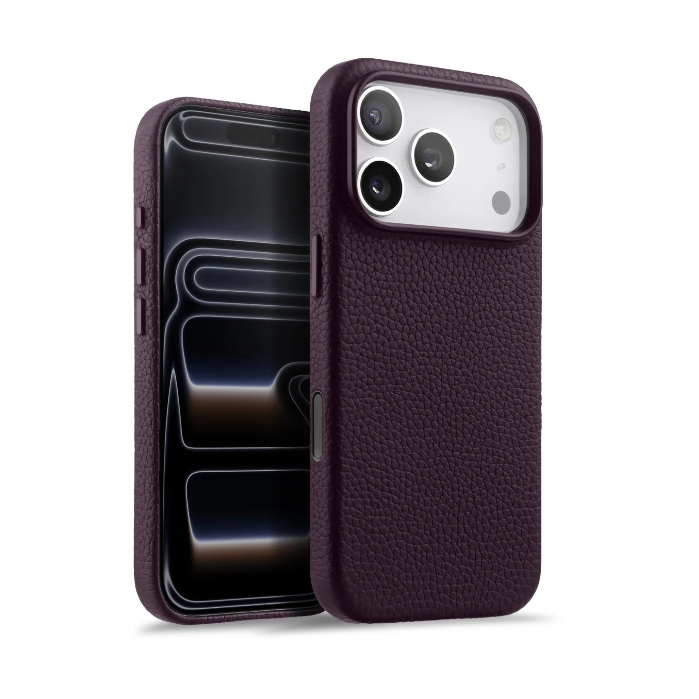 Melkco 100% Genuine Leather Case For iPhone 17 Pro Max Air MagSafe Cover with Camera Butto protective luxury Cow Magnetic cases