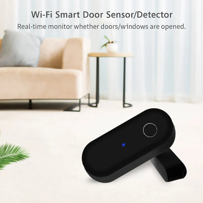 Tuya Smart WiFi Door Sensor Home Security Alarm Open / Close Window Detector APP Remote Control For Alexa Google