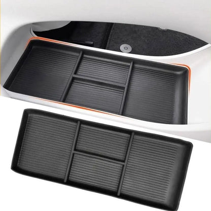 For Geely EX2 2025 2026 Car Interior Storage Box Center Console Lower Storage Tray Partitioned Car Armrest Organizer Box