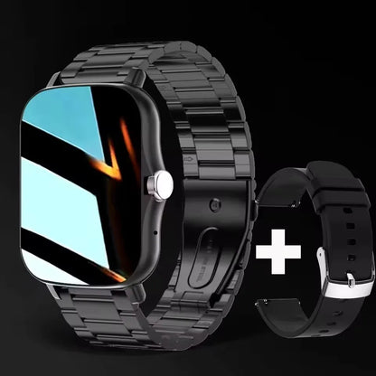 2026 New Smart Watch Bluetooth Call Fitness Tracker Heart Rate Sleep Record Outdoor Sport Watch for Android/IOS Men Women HT30