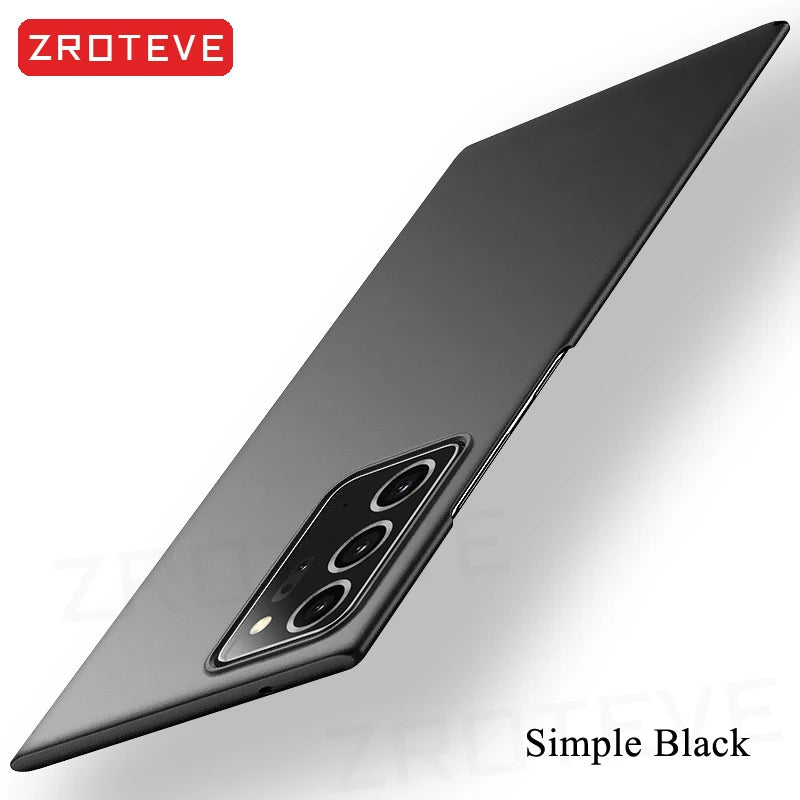Note20 Ultra Case Zroteve Slim Hard PC Matte Cover For Samsung Galaxy Note 20 9 10 S10 E S20 S21 FE S22 S23 S24 S25 Plus Cases