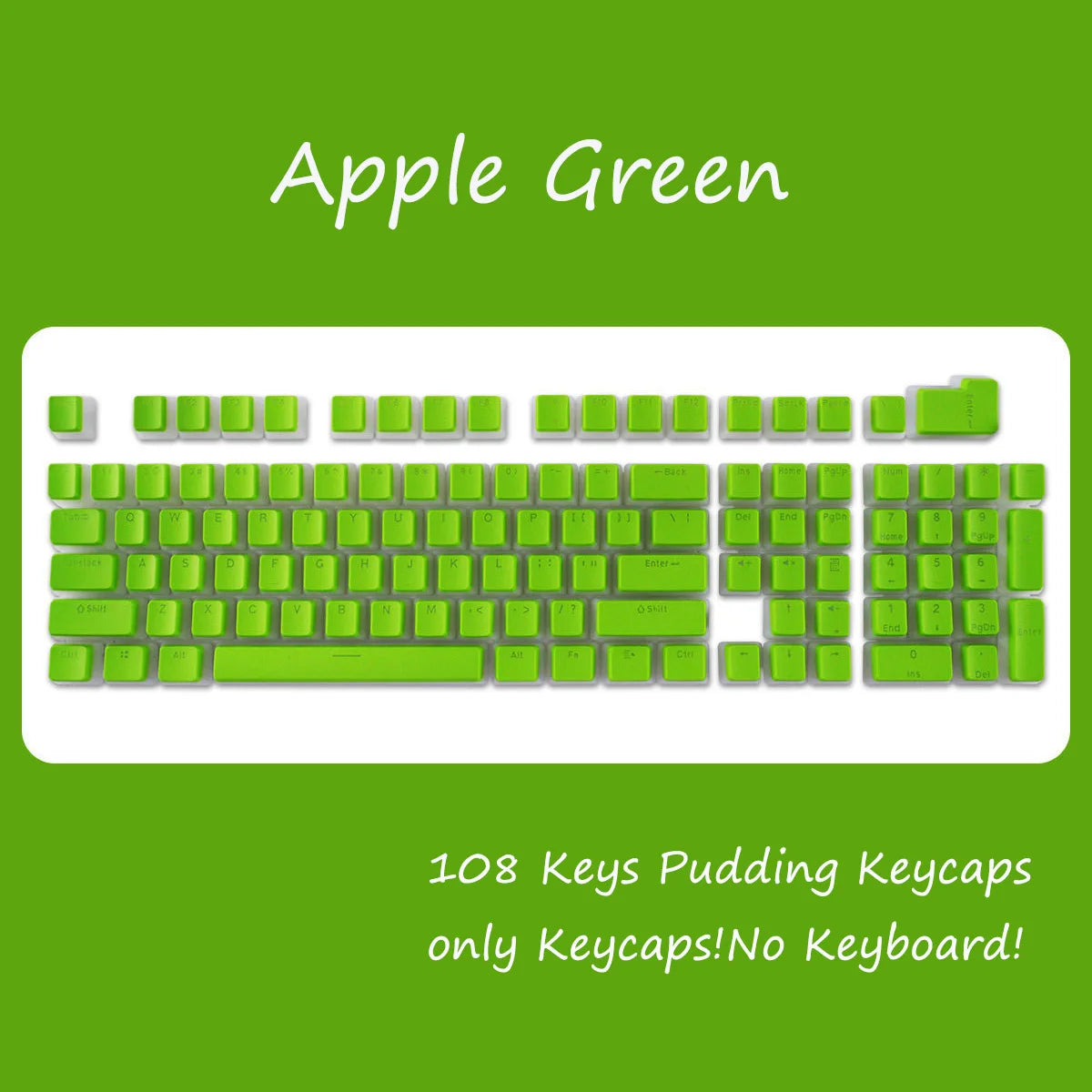 OEM Profile PBT Keycaps 108 Keys Pudding Keycap For Cherry MX Switch Mechanical Keyboard RGB Gamer backlit Key Caps Custom DIY