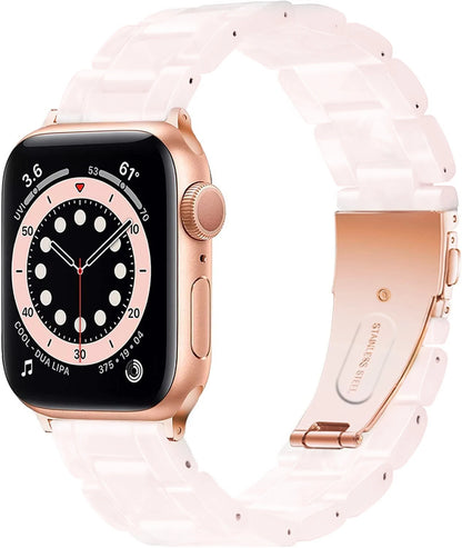 New Laser Transparent Strap for Apple Watch Band 44mm 40 41 45 38 49 46 42mm Correa Bracelet iWatch Series 12 11 10 9 8 7 6 5 4