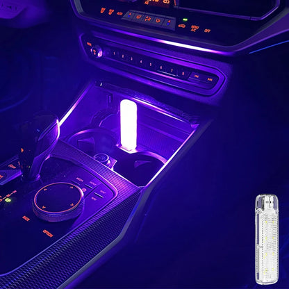 Mini Touching LED Atmosphere Light RGB Universal Car Interior Touch Control Lamp For Truck Vehicles USB Power Supply