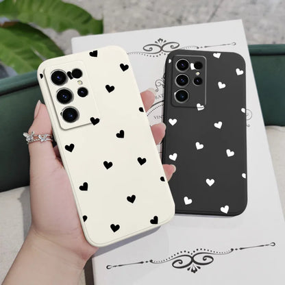 Scatter Love Phone Case For Samsung Galaxy S25 FE S24 S23 S22 S21 S20 S10 S10E Ultra Plus FE Note 20 Ultra Plus Cover