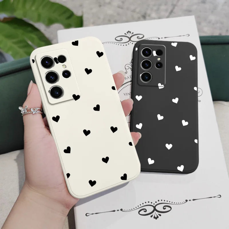 Scatter Love Phone Case For Samsung Galaxy S25 FE S24 S23 S22 S21 S20 S10 S10E Ultra Plus FE Note 20 Ultra Plus Cover