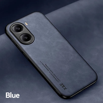 Luxury Leather Phone Case For Xiaomi Mi POCO X7 PRO 5G fanda silky feel NonSlip Plain Cover For POCO X7 5G
