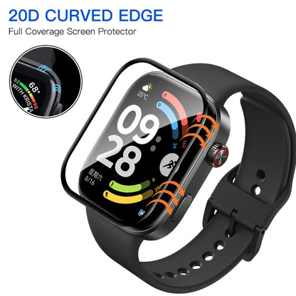 Screen Protector Film for Redmi Watch 6 - HD Clear Anti-Scratch Protective Film for Xiaomi Smartwatch