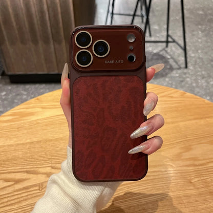 Luxury Leopard Print Phone Case For iPhone 13 14 15 16 17 18 Pro Max Shockproof Bumber Cases Cover