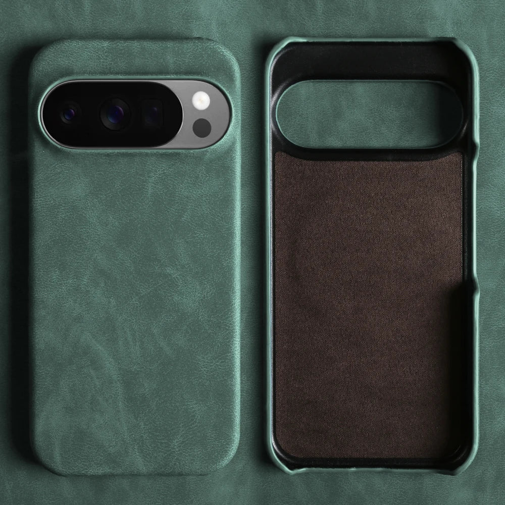 Luxury Leather Phone Case For Google Pixel 11 10 9 Pro XL 10A 9A 8 8A 7 7A 6 Pro Shockproof Back Cover Cases Funda Coque Shell