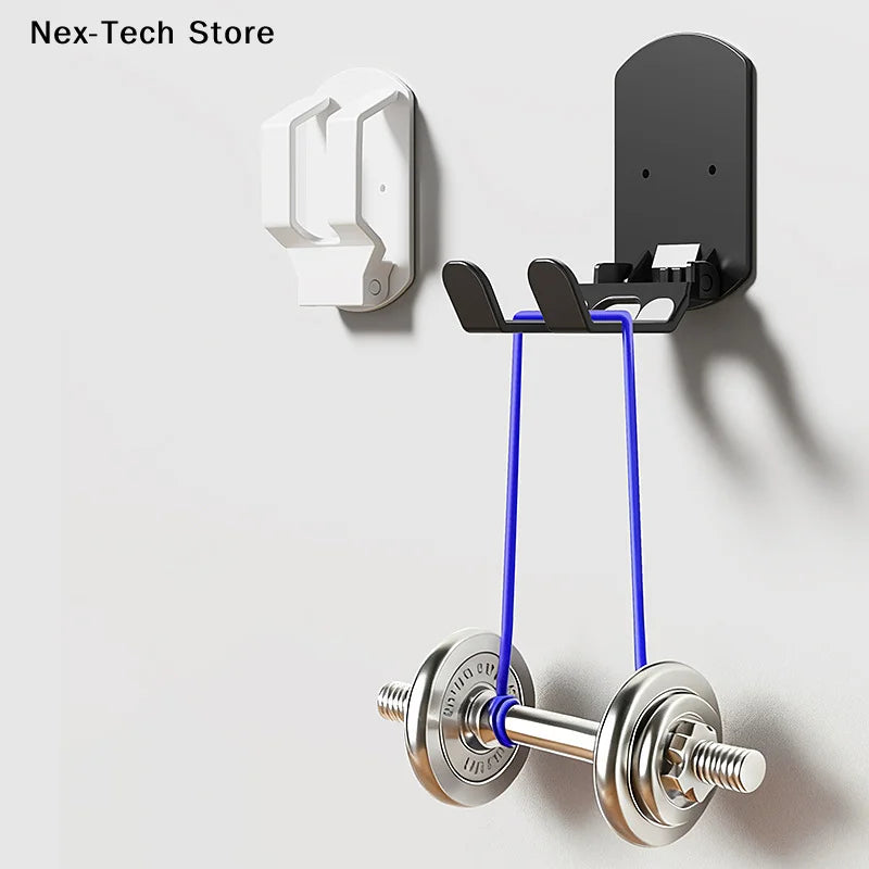 Wall Mounted Gaming Headset And Controller Bracket Base - No Punching Easy Install Storage Rack For Game Accessories